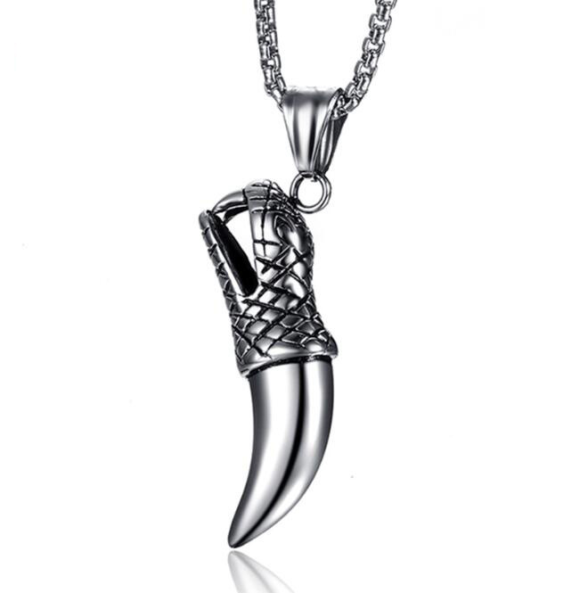 Pendant Necklace For Men Personalized Titanium Stainless Steel_voghion.com