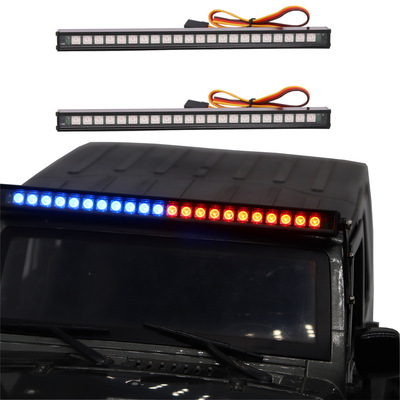 1/10遥控车通用型SCX10 TRX4 D90牧马人七彩流水变幻车顶灯彩色灯|ru