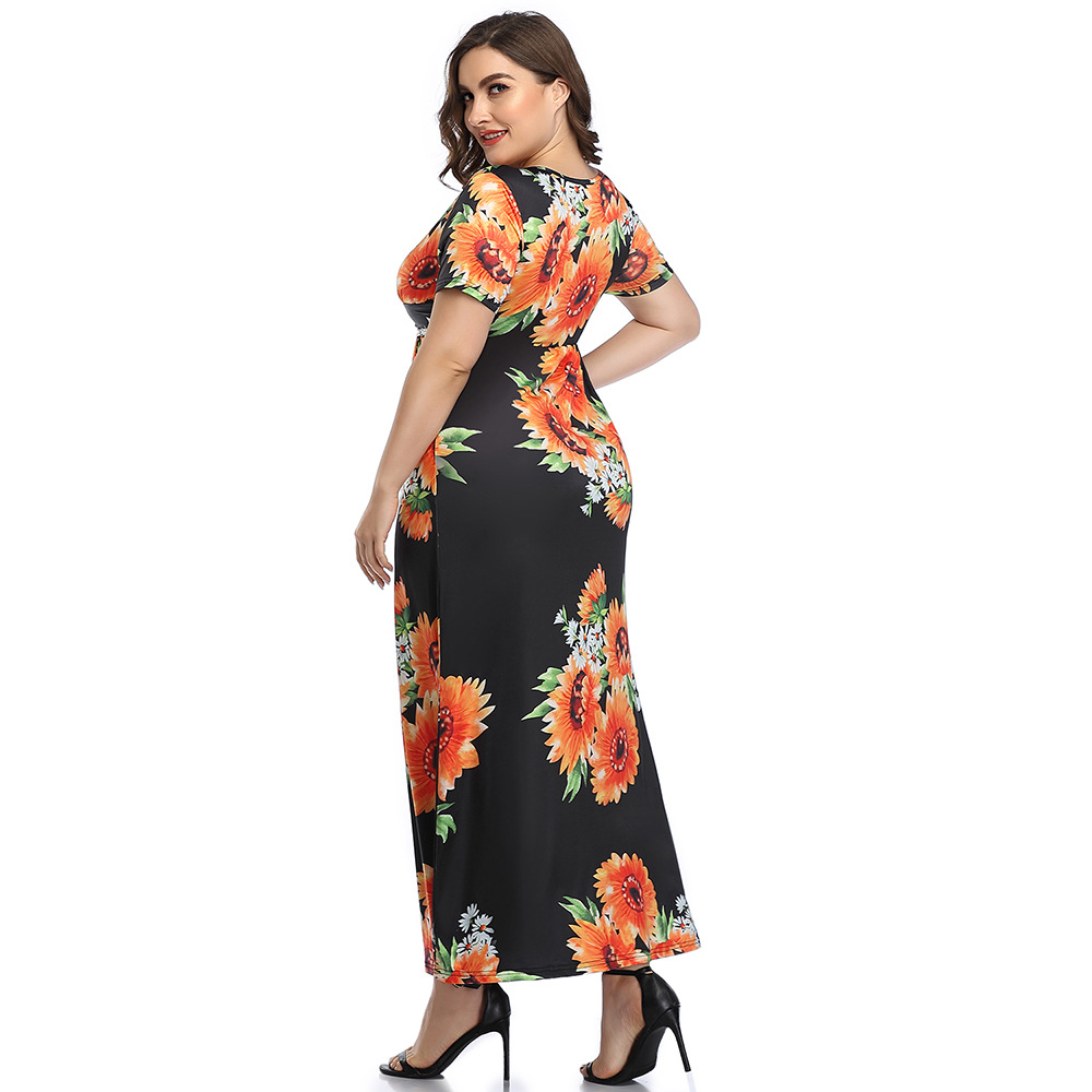 Nihaostyle Clothing Wholesale summer sexy floral dress NSHYG66715