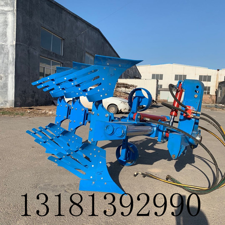 新款5铧液压翻转犁1LF-525翻转犁耐用农机具5片深耕犁实惠