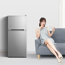 適用於【租房宿舍】美的BCD-112CM小型兩門家用電冰箱雙門小冰箱1