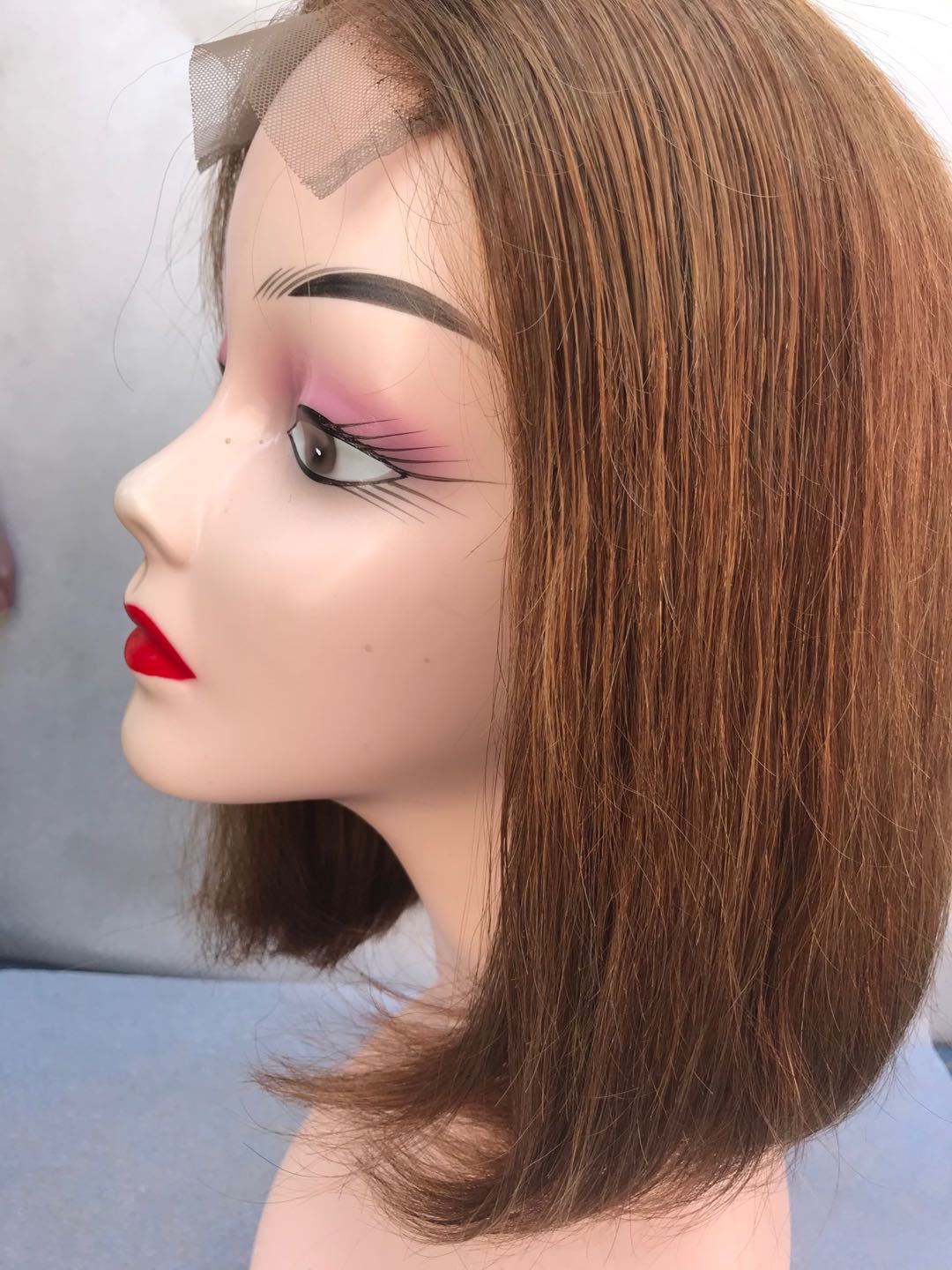 Fabricantes de gran cantidad de productos europeos y estadounidenses cubierta de cabello para mujeres pelucas de cabello para reparar la cara