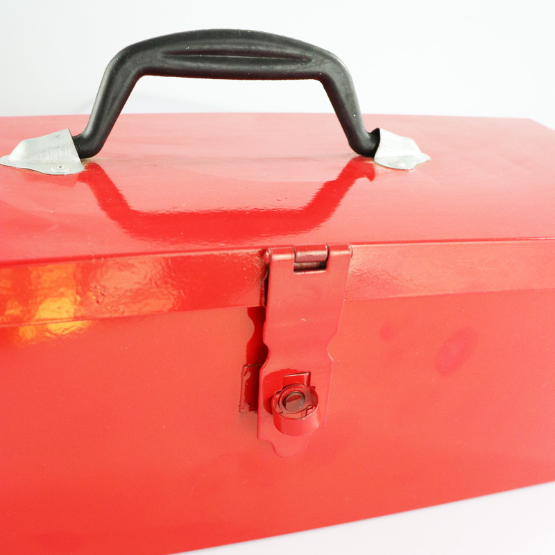 红色单层工具箱4