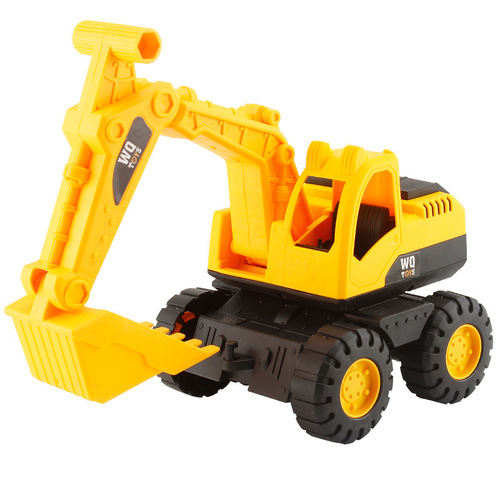 Large Construction Truck Set Simulation Shockproof Excavator Gliding Children's Boy Beach Toy Car Hot Sale
