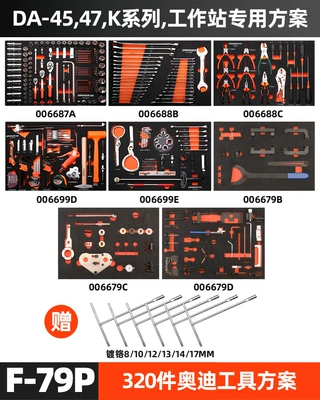 Combination Set Universal Car: Mühərrik tənzimləmə alətləri - f79p-320-audi-special-tool-program-no-in-stock-need-to-wait-for-about-a-week-of-delivery