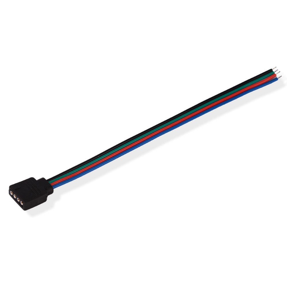 4P Sheath wire RGB4 Core cable LED colour Sheath wire Colorful Connector Line wholesale Manufactor goods in stock