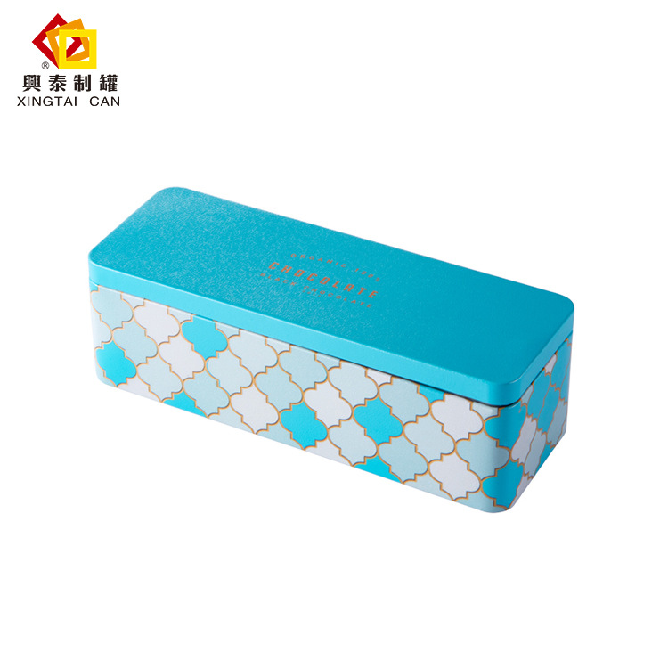 方形马口铁茶罐 送礼茶叶简约礼盒铁罐 家用茶叶金属包装盒铁盒子