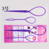 Taobao gift free shipping Korean hairdressing modeling tools, patterns, hairpieces, stalls source disk hair accessories K212