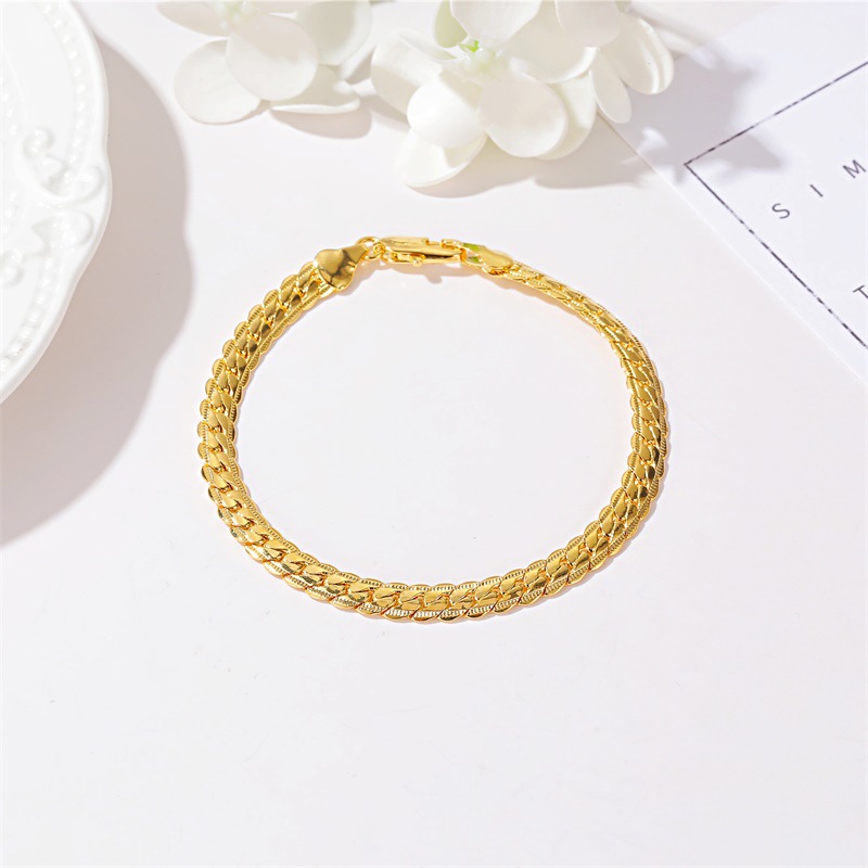 New Fashion Simple Metal Twist Chain Bracelet Nihaojewelry Wholesale display picture 6