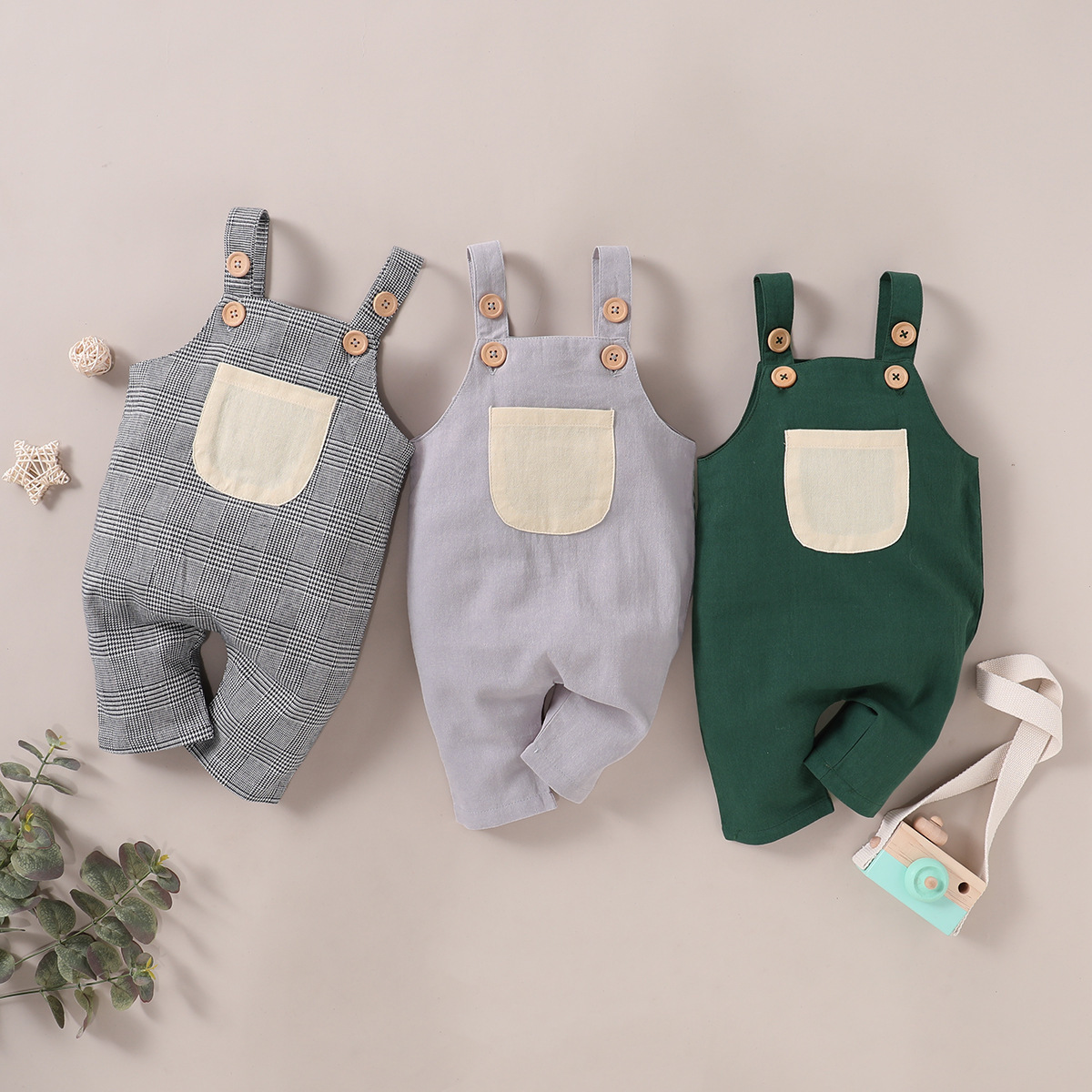 Baby Jumpsuit Summer 2020 European and A...