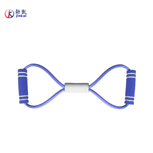 8-character tension rope color 8-character breast expansion and shaping device yoga rubber band latex tensioner elastic stretch belt