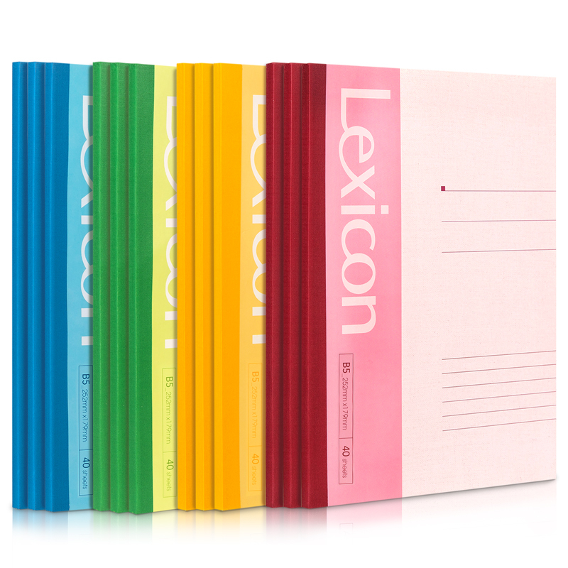 得力软抄本笔记本软面抄A5/B5/40/50页