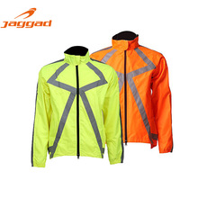 廠家直銷JAGGAD騎行服反光條拼接自行車騎行服  透氣速干運動上衣
