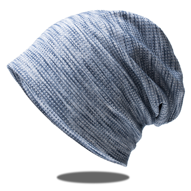 Nuovo cappello lavorato a maglia di vendita caldo Cappello da uomo e da donna in cotone con fascia per capelli Cappello da pullover Cappello freddo giapponese Cappello impilabile di moda_voghion.com