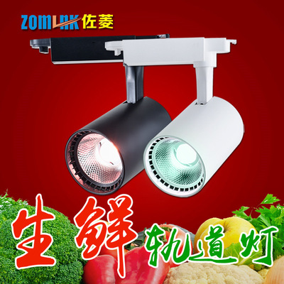 LED Fresh Light Rosewood Jewelry Lights supermarket Track light Vegetables Fruit lights Bread lights Seafood Bacon Fresh meat