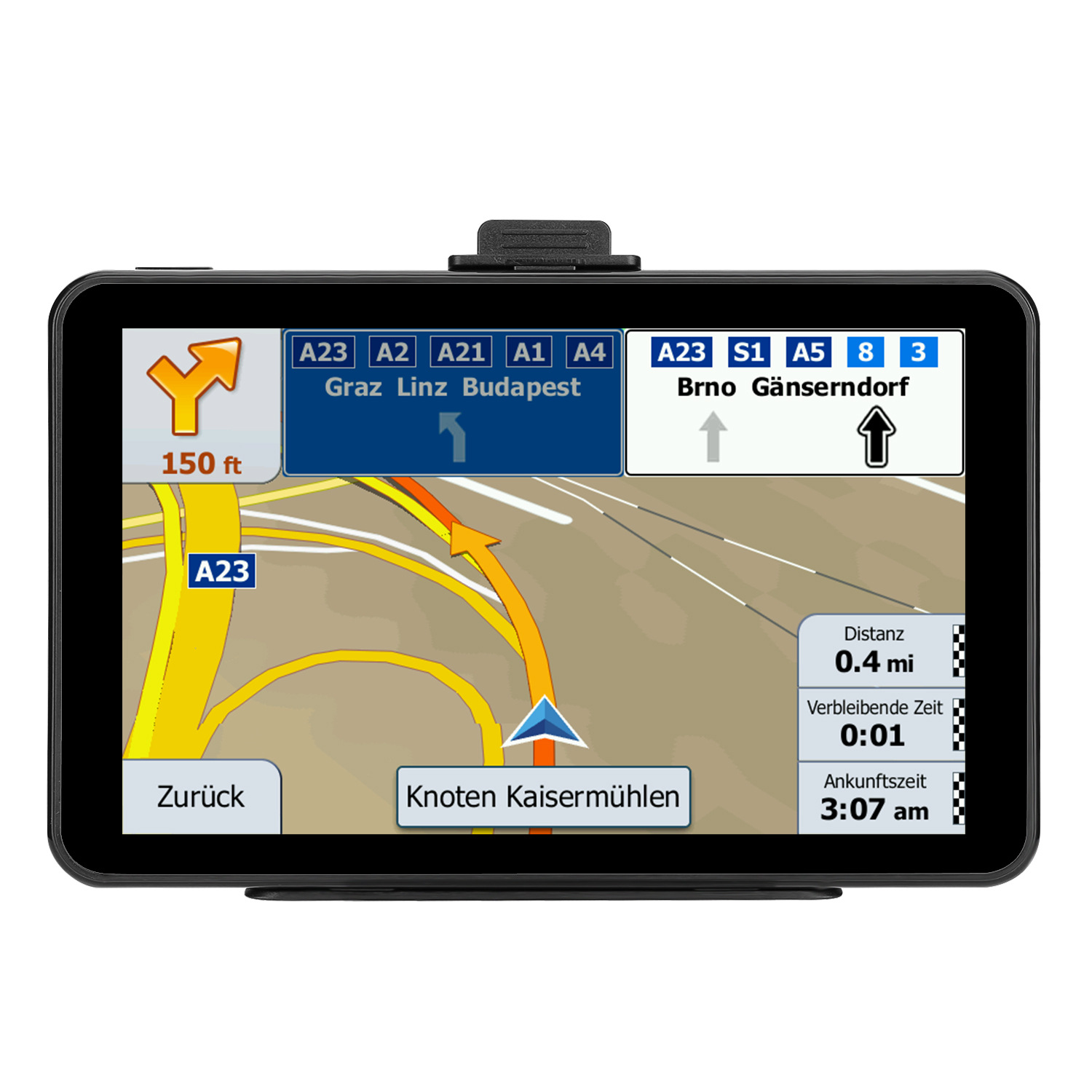 GPS7 portable Navigator  8G HD display 256DDR ,factory Direct selling wholesale customized