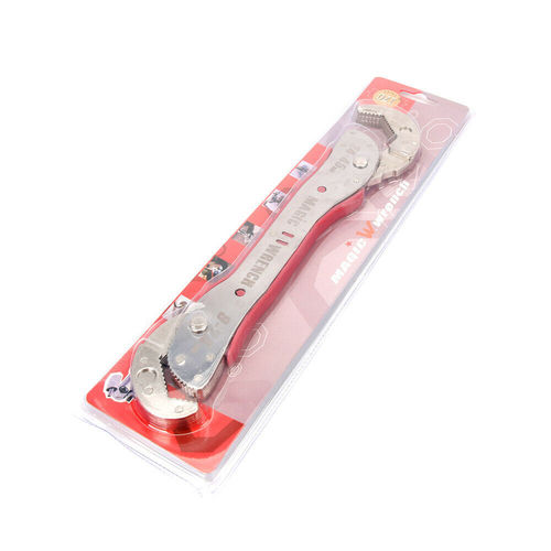 Cross-border hot-selling magic wrench multi-function wrench quick pipe pliers dual-purpose open-end adjustable wrench 9-45mm