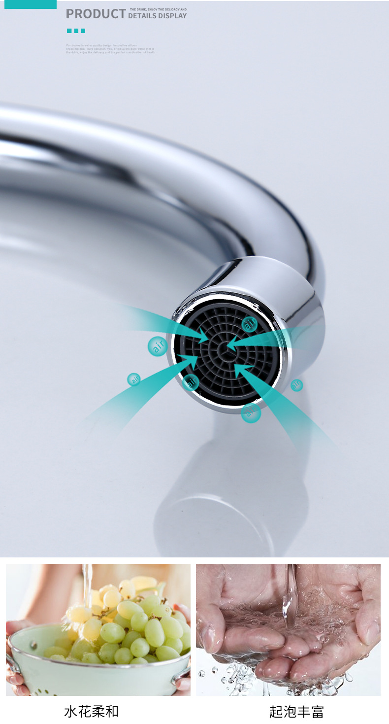 Copper washbasin, kitchen sink faucet, cold and hot double-hole countertop basin, washbasin, kitchen sink faucet, bathroom cold and hot water faucet undefined