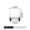 Import lead-free glossy crystal, classic wineglass with glass
