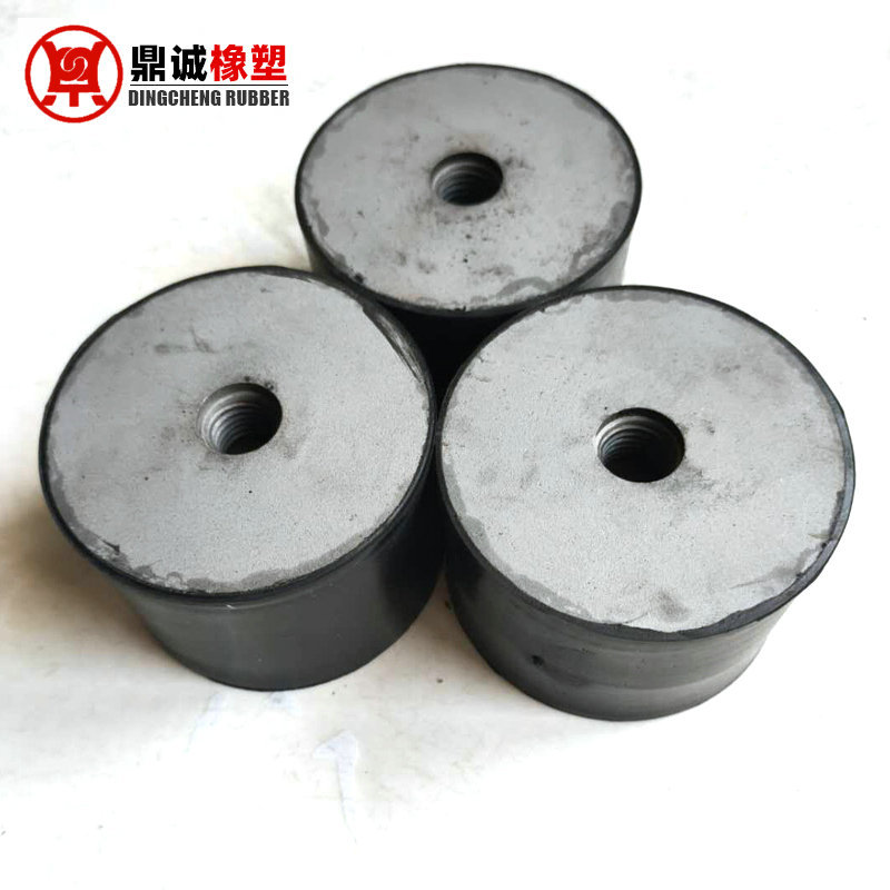 橡胶减震器工业用避震垫DE型减振器机械发动机缓冲垫圆柱形减震块