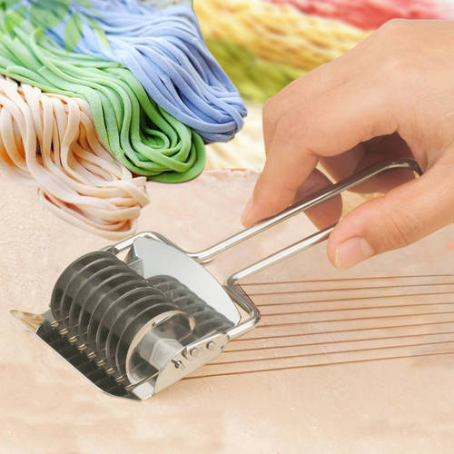 Stainless steel noodle cutter noodle maker manual noodle cutter noodle press tube handle noodle cutting noodle slicer