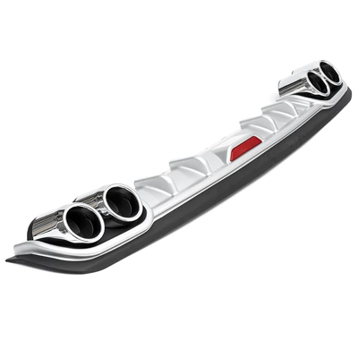 Other Automotive Exterior Supplies car rear spoiler universal - b-silver-and-black