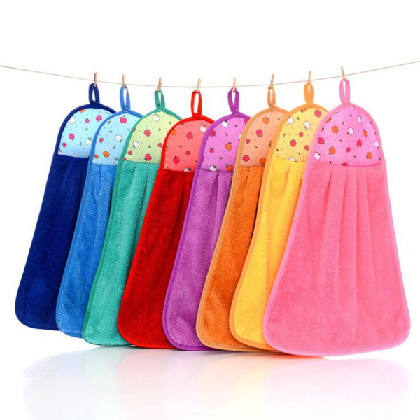 Coral velvet kitchen housework cleaning supplies Sanitary ware…