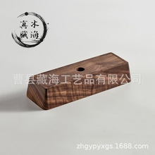 厂家直销楠竹线香炉香插室内香薰镂空熏香炉定做卧香盒花纹批发