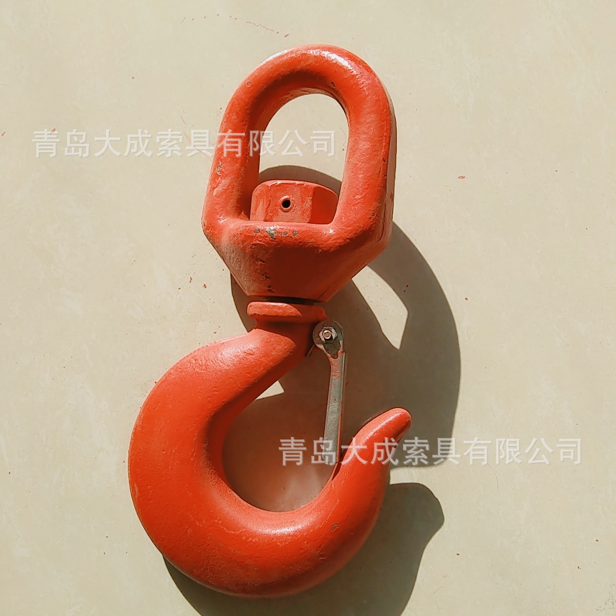 眼型旋转吊钩 合金钢模锻眼型旋转钩 现货航吊起重葫芦旋转钩