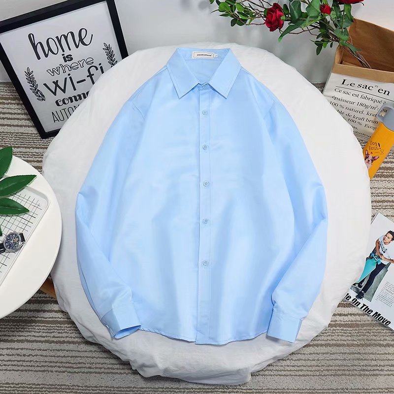 Blue long-sleeve
