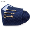 Fashionable classic suit jacket, tie, pin, gift box, simple and elegant design, Korean style