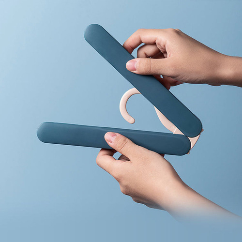 Multifunctional travel folding clothes hanger storage clothes drying rack portable travel artifact travel home clothes hanging folding