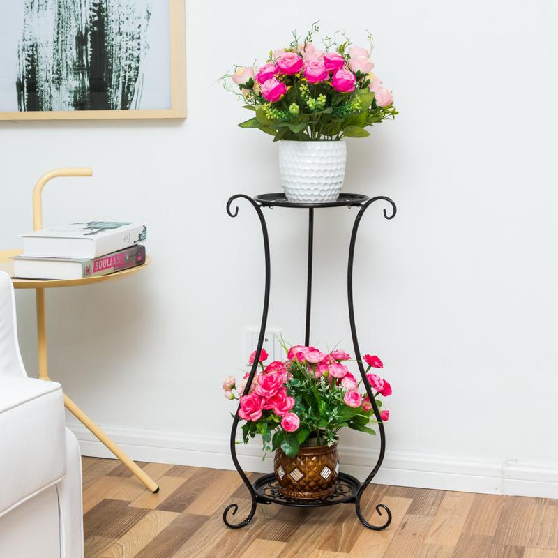 70# Iron Plant Stand, Simple Small Multi-layer Living Room Balcony Planter Stand, Indoor Succulent and Spider Plant Hanging Plant Stand