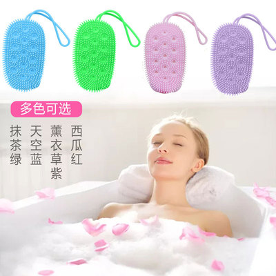 Same item fast Bubble Little Bear silica gel Bath towel Artifact Bath Brush Yiwu Manufactor wholesale Bath brush