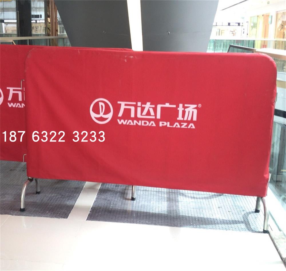 铁马套铁马护栏布罩定制不锈钢护栏牛津布套免费印制LOGO