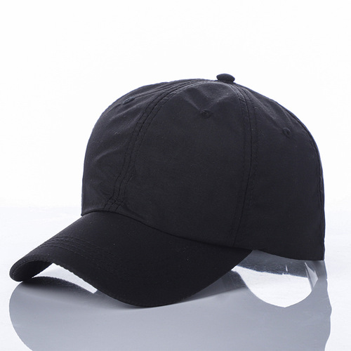 Korean version breathable quick-dry baseball cap for men and women, summer outdoor running sun protection embroidery logo duckbill cap wholesale