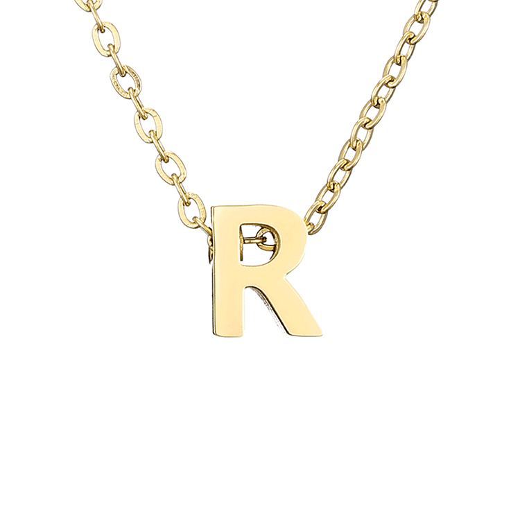 Fashion Letter Stainless Steel Titanium Steel Plating Necklace display picture 8