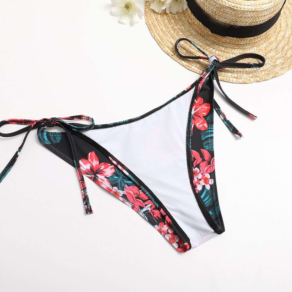 sexy split printing swimwear  NSHL22963