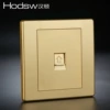 Golden computer socket