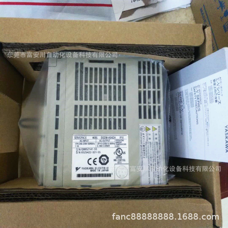 全新原装正品安川伺服驱动器SGDV-5R5A11A 实物拍摄议价