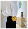 Small bag, shoulder bag, leather bag strap one shoulder, 2020, internet celebrity