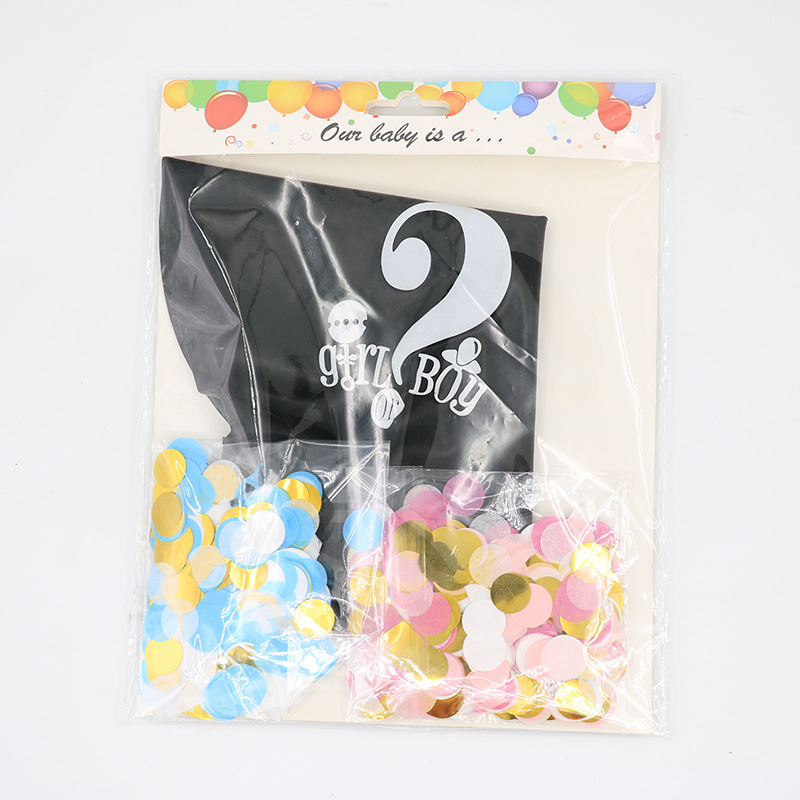 Buitenlandse Handel 36 Inch Gender Geheime Latex Ballon Jongen Of Meisje Jongens En Meisjes Feestdecoratie Ballon Groothandel display picture 1