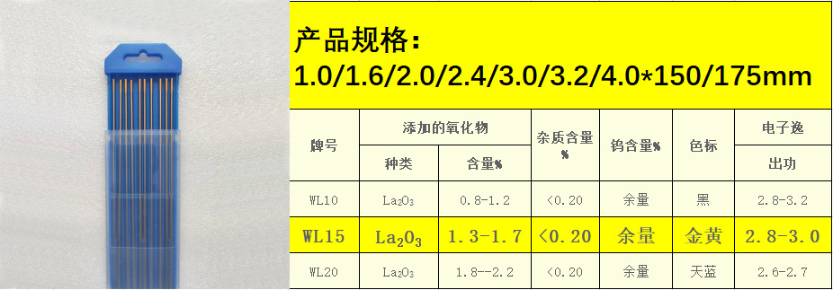 wl15 金头 产品介绍