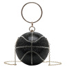 Spherical cute handheld bag strap, chain, dress, 2020, food bag, internet celebrity, chain bag