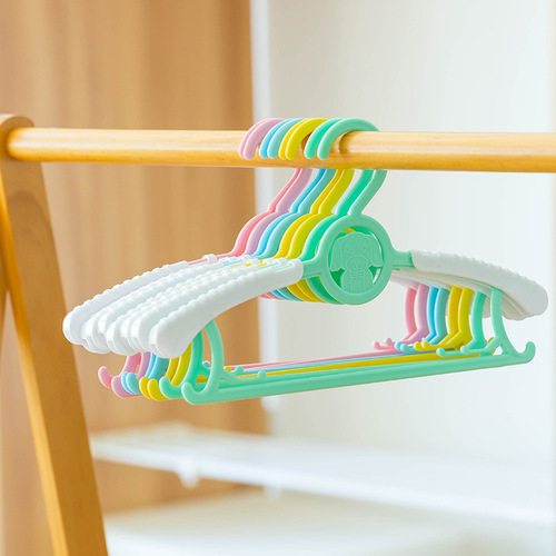 Wholesale children's hangers, baby hangers, drying racks, baby hangers, children's hangers, 50 pieces of newborn multifunctional small size