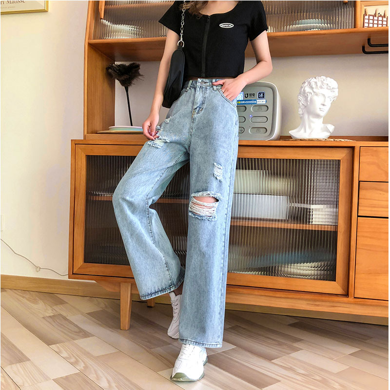 Pantalon léger femme en cow-boy - Ref 3430151 Image 4