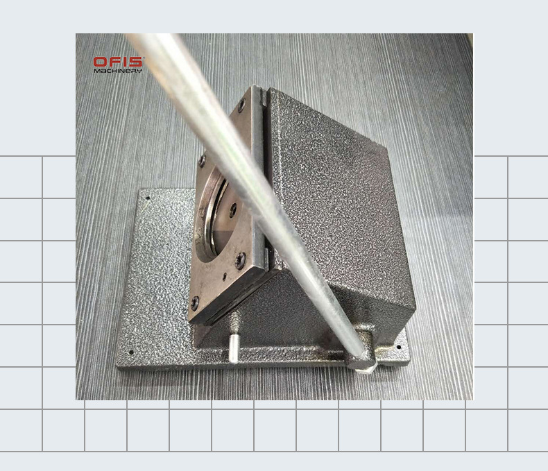 胸章机切纸机正方形椭圆形长方形手动裁纸机手动切卡机定做切纸刀详情图4