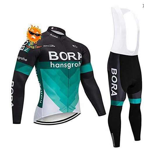 2020 new fleece cycling jersey autumn winter cycling jersey, fleece cycling jersey, long sleeve cycling jersey suit