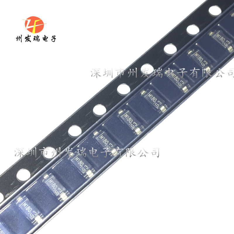 全新原装MBR180S1-7  丝印M180  贴片SOD-123  肖特基二极管 