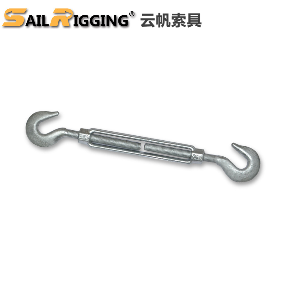 供应船用花兰索具 美式碳钢模锻花篮螺栓 钢丝绳张紧器花兰